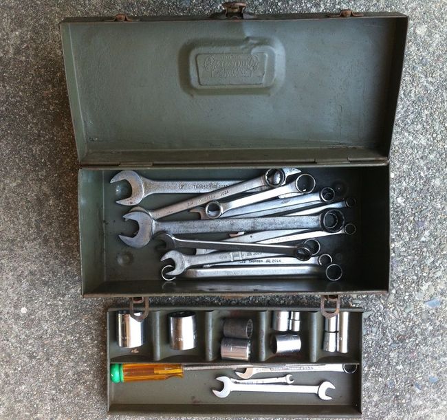 Thorsen tools in small Kennedy box