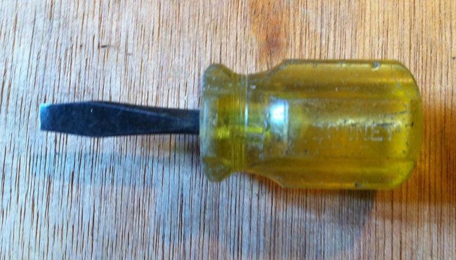 Bonney postwar stubby screwdriver