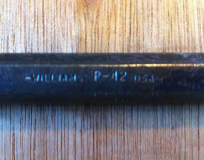 Williams center punch markings