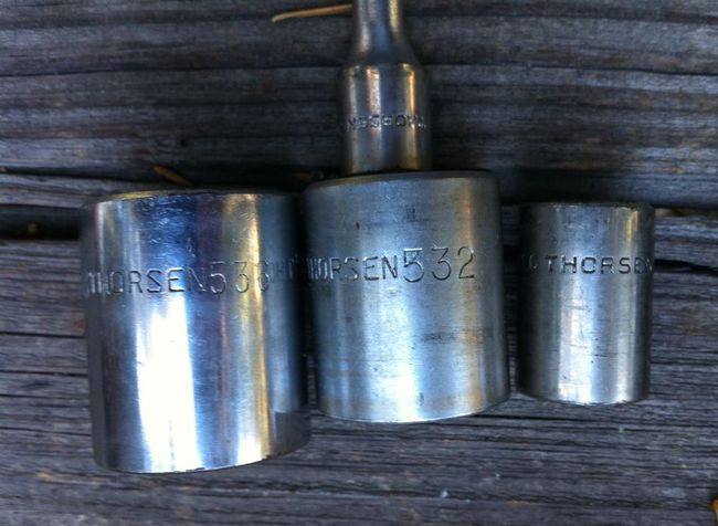 Thorsen sockets and bent extension