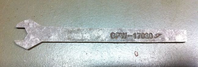 Repro GPW brake bleeder wrench