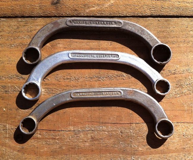 BB starter/manifold wrenches