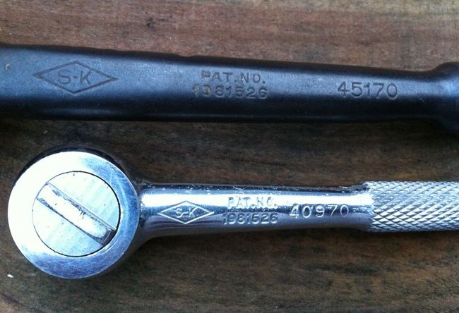 Old S-K ratchet markings