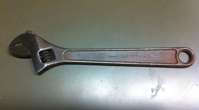 Armstrong 10&quot; adjustable wrench