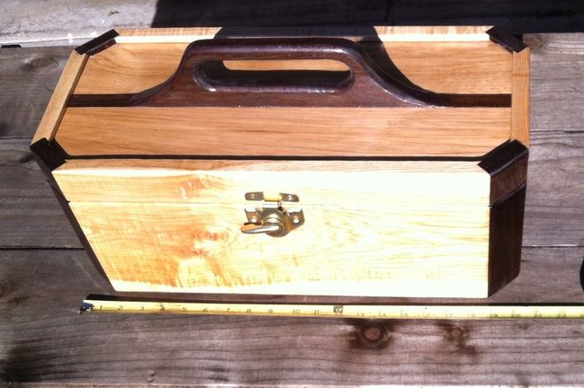 New wood toolbox