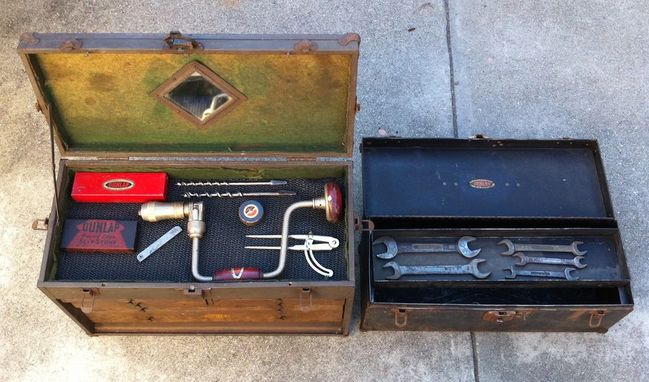 Dunlap machinist's box and toolbox