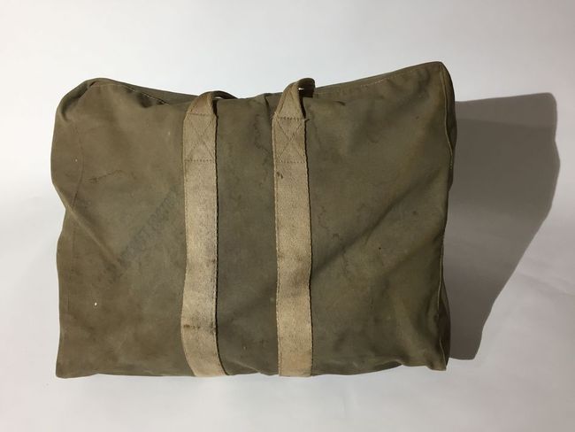 US Navy parachute bag