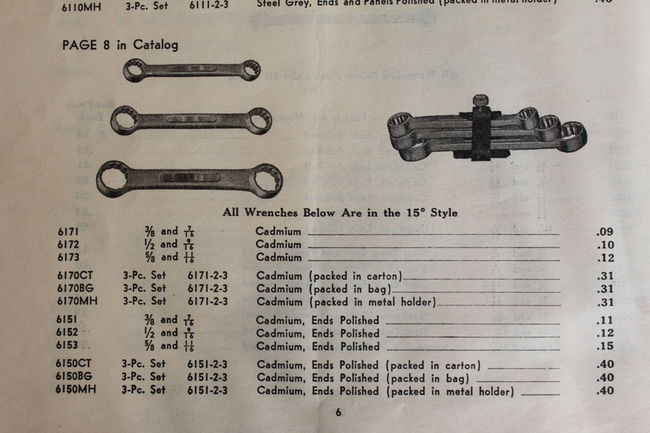 1941 Barcalo price sheet