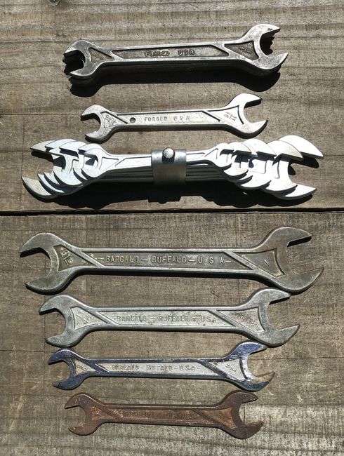 Barcalo geometric pattern DOE wrenches