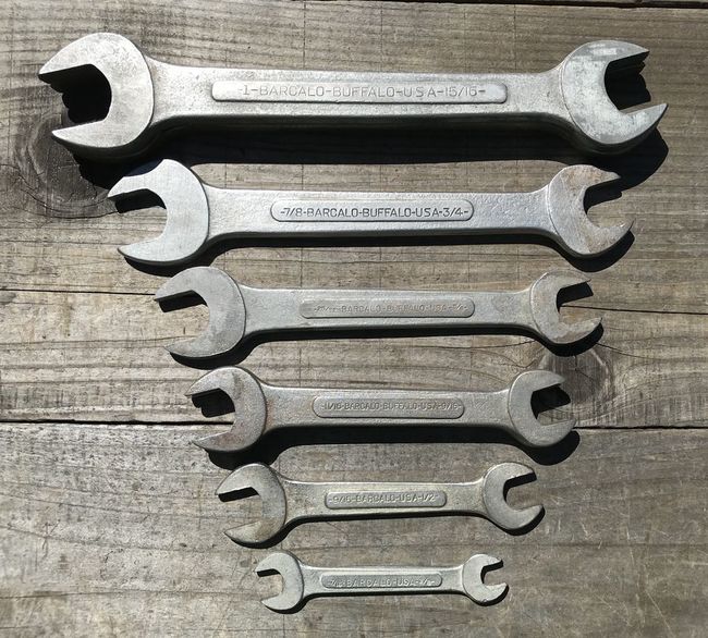 Pad stamped DOE wrenches