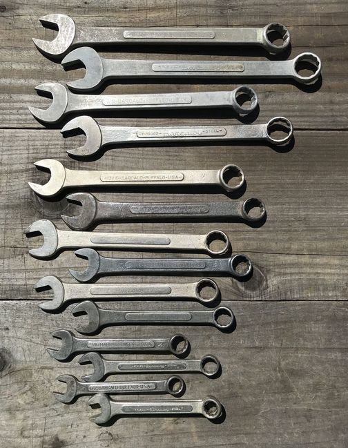 Barcaloy combination wrenches