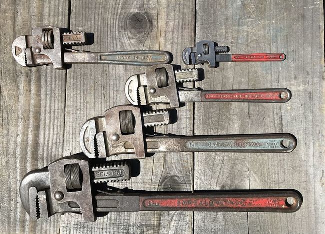 Barcalo pipe wrenches