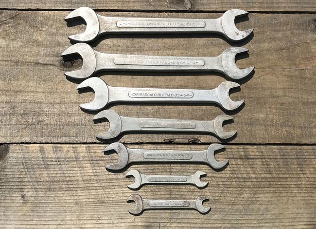 Barcalo pad stamped DOE wrenches