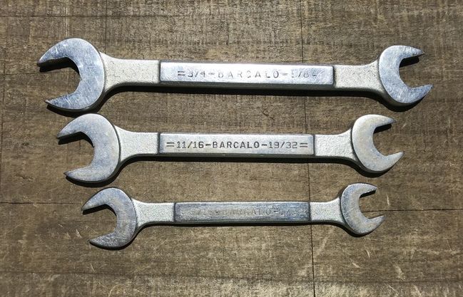 Barcalo â€˜60s DOE wrenches