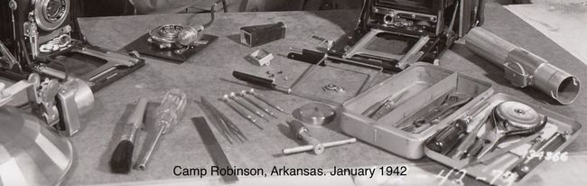 Camp Robinson, Arkansas. January 1942