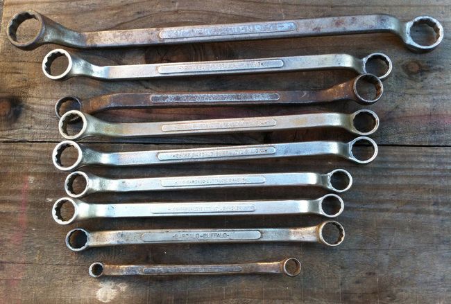 BB raised panel deep offset box wrenches