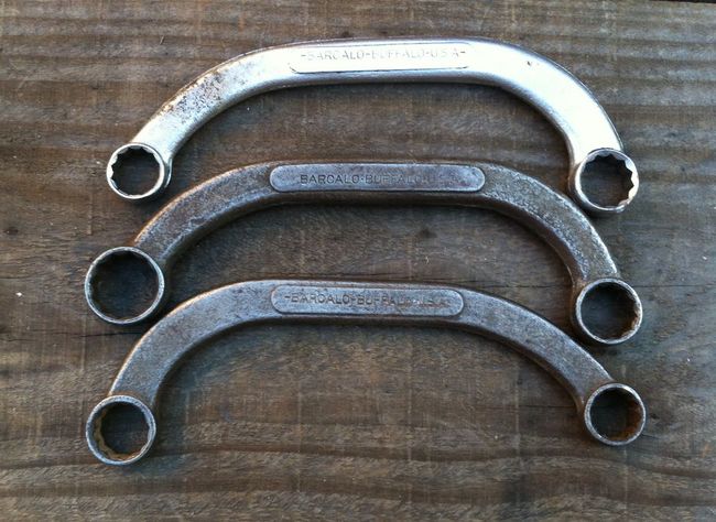 BB starter manifold wrenches