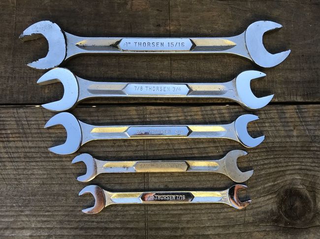 Thorsen V DOE wrenches