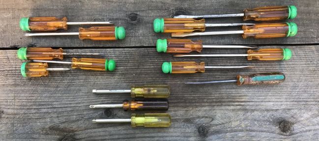 Thorsen screwdrivers and extra spinners