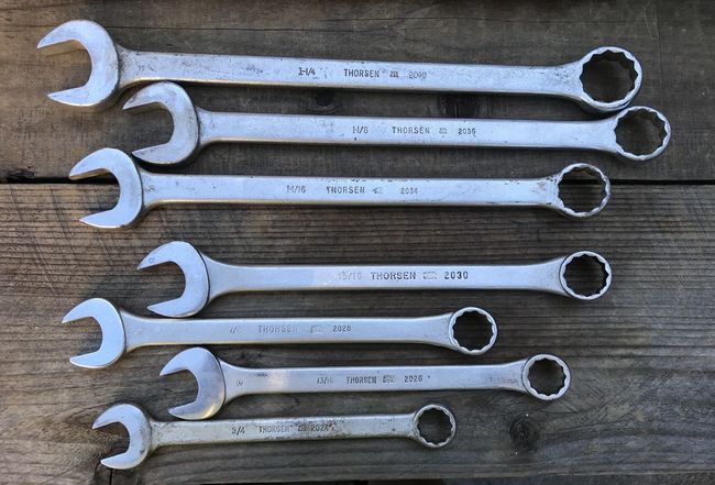 Thorsen large combo wrenches