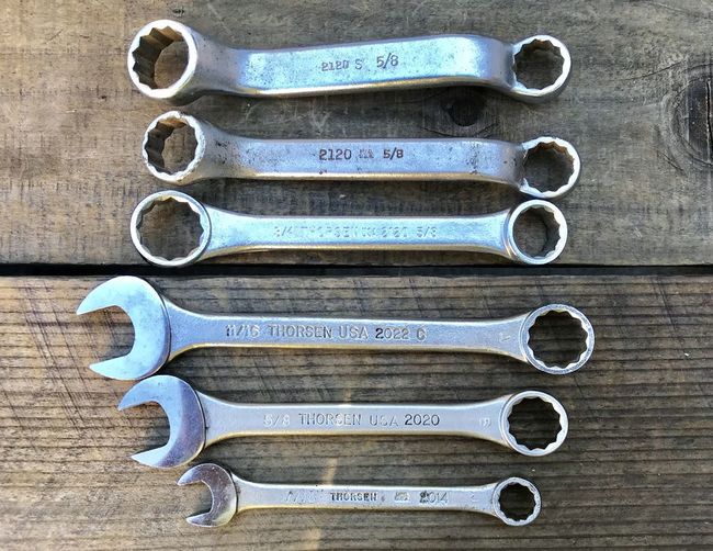 Thorsen shorty wrenches