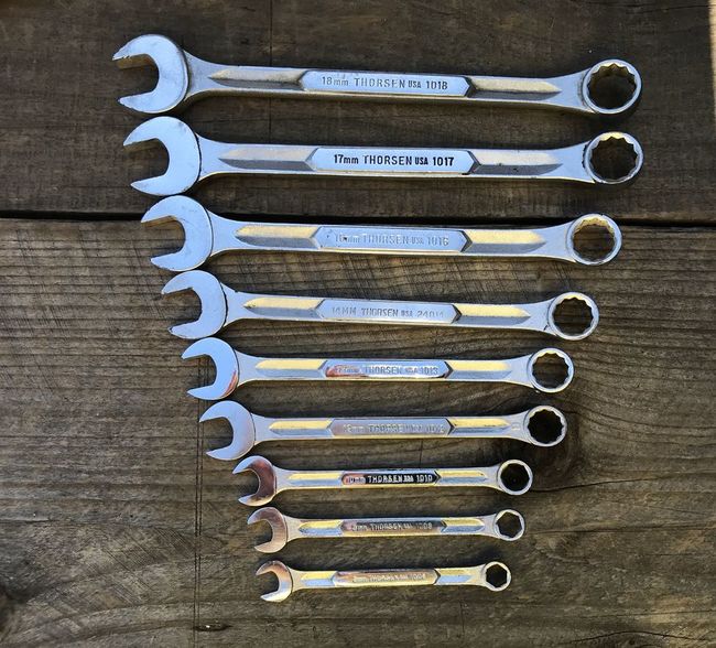 Thorsen metric V wrenches