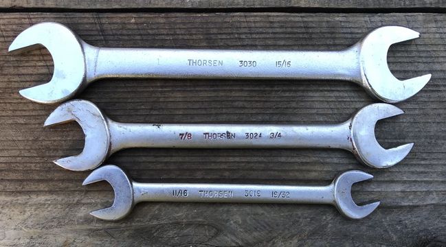 Thorsen DOE wrenches