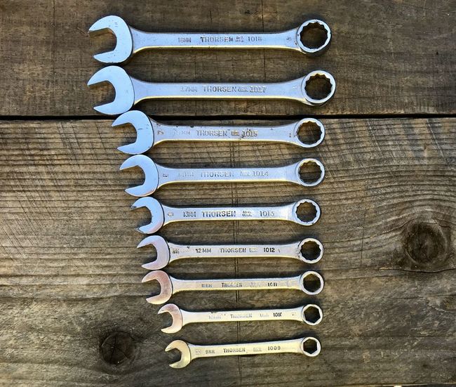 Thorsen metric shorty wrenches