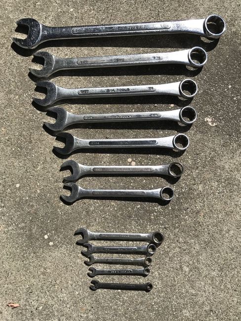 S-K combo wrenches