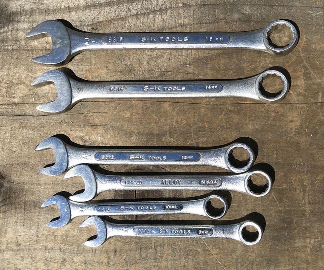 S-K combo wrenches