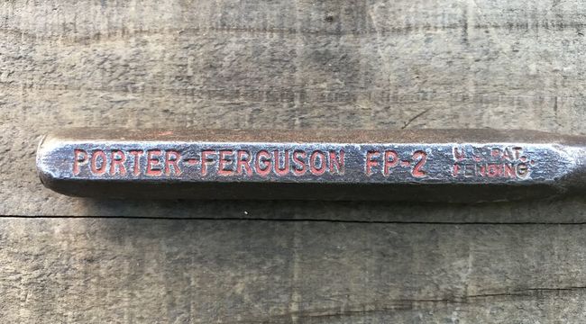 Porter Ferguson punch markings