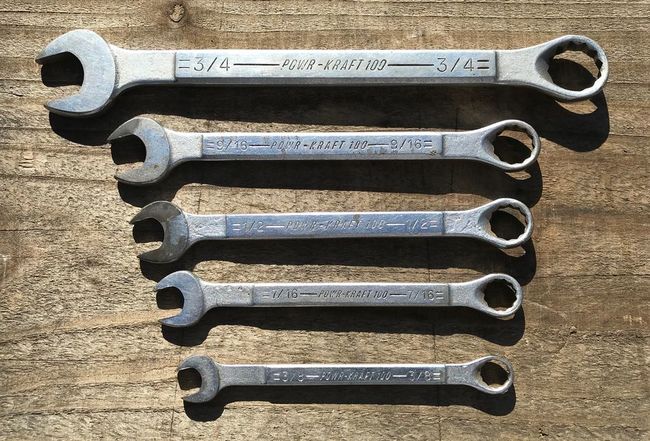 PowrKraft combination wrenches