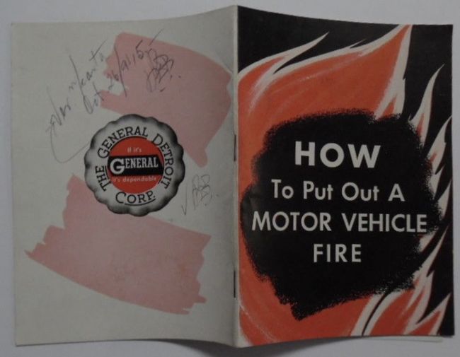 Fire Extinguisher book