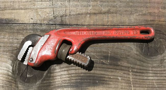 Ridgid pipe wrench