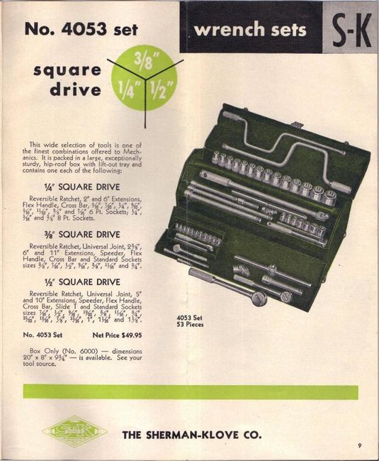 1953? S-K catalog