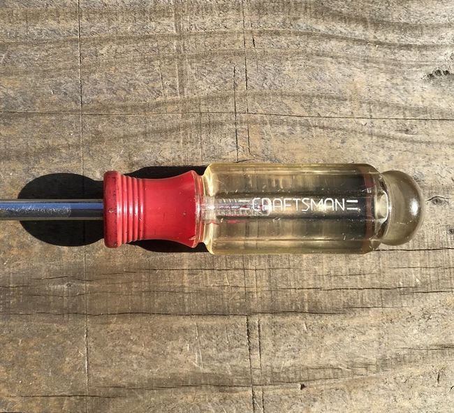 Craftsman Phillips screwdriver with unusual marking