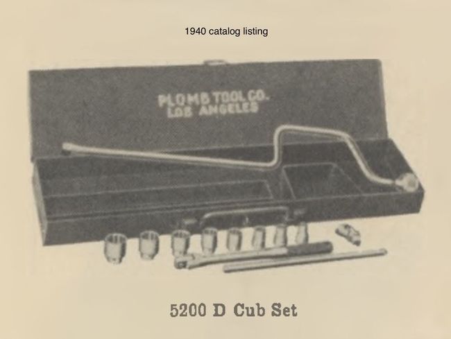 1940 Plomb catalog page