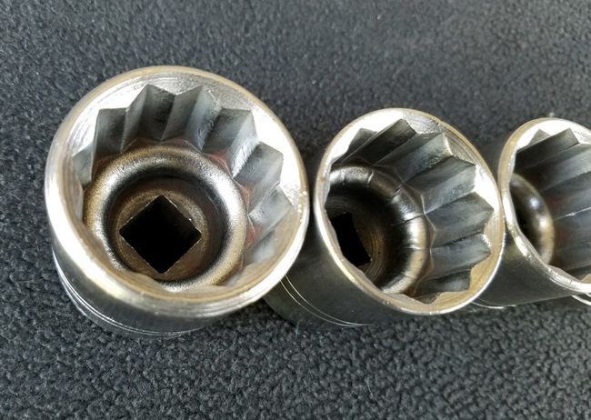 Polished Plomb sockets