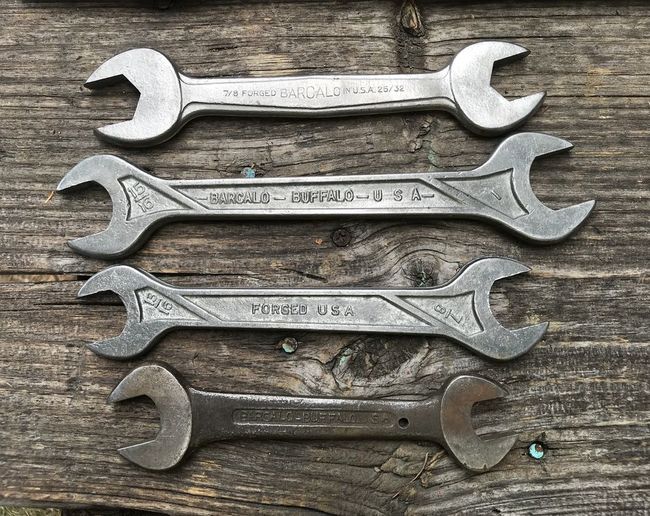 Tahoe flea 7/29/18 Barcalo wrenches