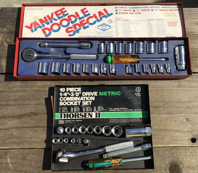 Thorsen Yankee Doodle Special and metric set