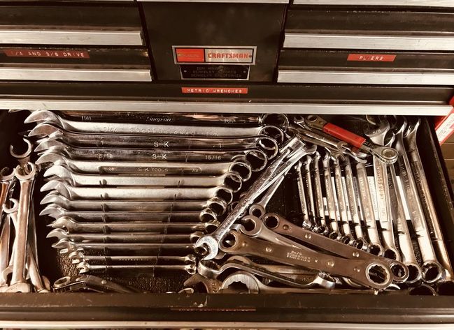 Cabin toolbox american wrenches