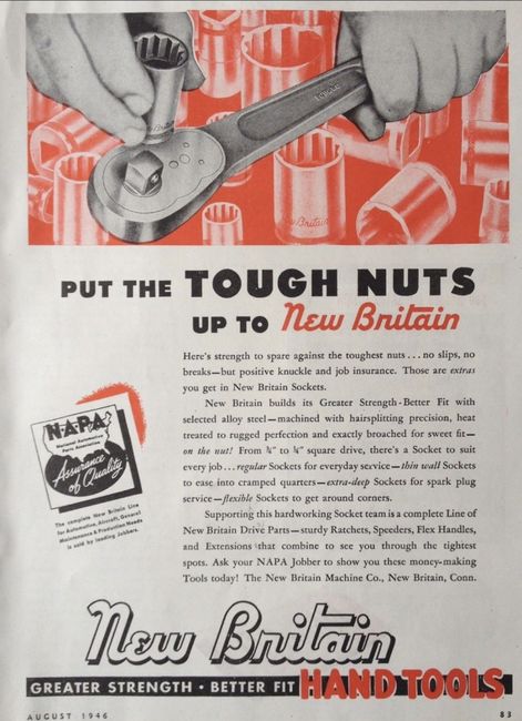 New Britain ad from 1946