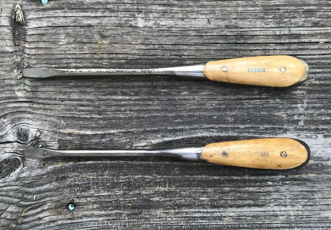 Tobrin handle stamped screwdrivers