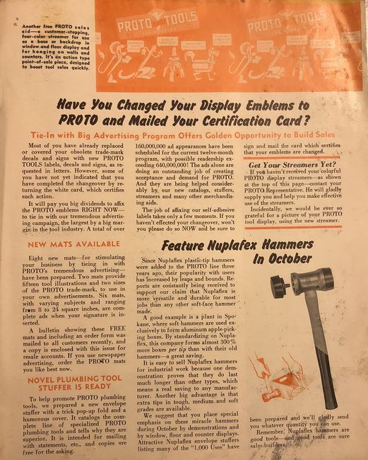 Proto Tool News