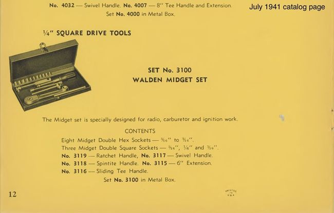 Walden catalog page