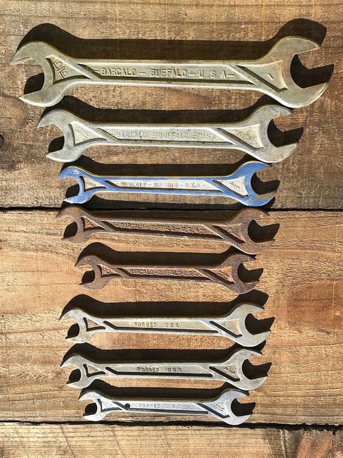 Barcalo geometric pattern DOE wrenches