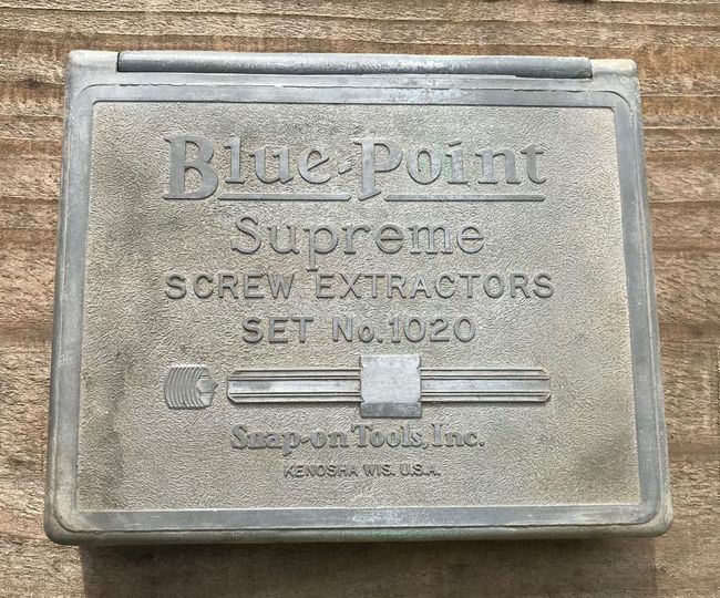 Blue Point screw extractor donor cover