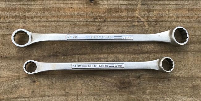 Craftsman =V= metric DBE wrenches