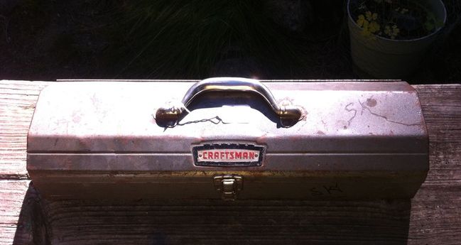 Craftsman small hip roof toolbox