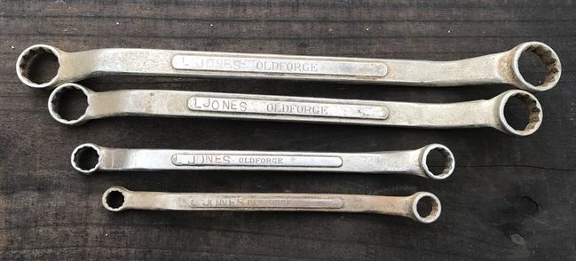 Old Forge DBE wrenches made by Barcalo